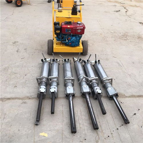 金华小型矿山劈裂机 电动液压分裂机在矿山施工中的革新应用